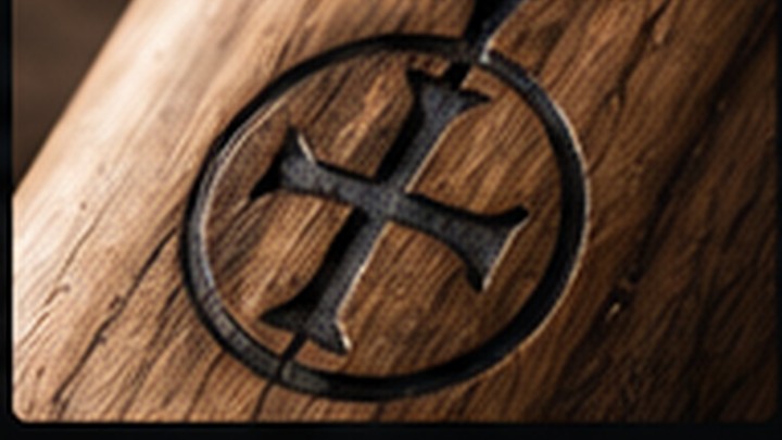 Engraved Last Rites emblem